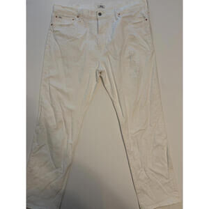 Polo Ralph Lauren Men's White Distressed Jeans (Size 44x32)
